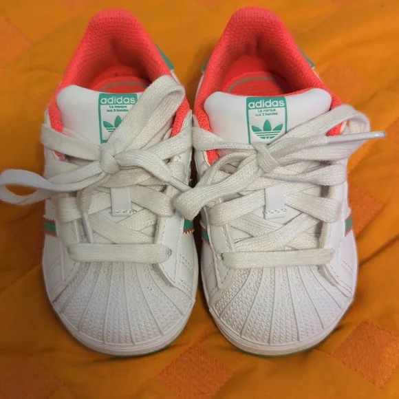 adidas gazelle silver green womens Adidas Kid's Superstar Shoes